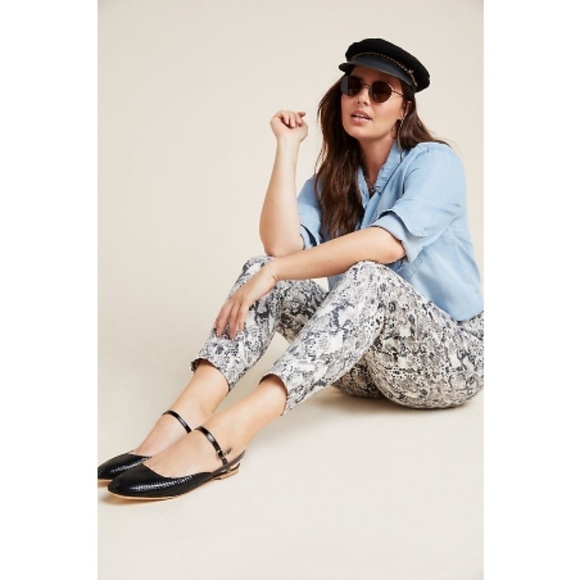 💕SANCTUARY💕 Snake Skin Print Ankle Skinny Je… - Picture 4 of 8